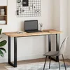 Image de vidaXL Dessus de meuble de salle de bain non traitÃ© bois d'acacia