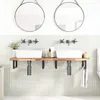 Image de vidaXL Dessus de meuble de salle de bain non traitÃ© bois d'acacia