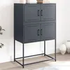 Image de vidaXL Buffet anthracite 68,5x38,5x107 cm acier846484