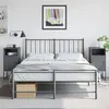 Image de vidaXL Tables de chevet 2 pcs anthracite 36x39x78 cm acier846571