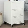 Image de vidaXL Table de chevet blanc 36x39x59 cm acier846733
