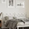 Image de vidaXL TÃªte de lit mÃ©tal blanc 150 cm