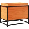 Image de Vidaxl JardiniÃ¨re Cire Marron 60x40x50 Cm Bois De Pin Massif