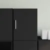 Image de vidaXL Armoire murale noir 30x42,5x40 cm bois d'ingénierie846090