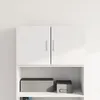Image de vidaXL Armoire murale blanc 70x42,5x40 cm bois d'ingÃ©nierie