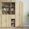 Image de Vidaxl Buffet Haut ChÃªne Sonoma 30x42,5x185 Cm Bois D'ingÃ©nierie