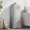 Image de vidaXL Buffet gris béton 30x42,5x93 cm bois d'ingénierie846274