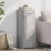 Image de vidaXL Buffet sonoma gris 30x42,5x93 cm bois d'ingénierie846276