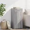 Image de vidaXL Buffet sonoma gris 40x42,5x93 cm bois d'ingénierie846283