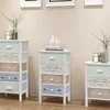 Image de vidaXL Buffet gris bÃ©ton 50x42,5x93 cm bois d'ingÃ©nierie