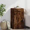 Image de vidaXL Buffet chêne fumé 50x42,5x93 cm bois d'ingénierie846296
