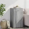 Image de vidaXL Buffet sonoma gris 50x42,5x93 cm bois d'ingénierie846297