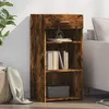 Image de vidaXL Buffet chêne fumé 45x42,5x93 cm bois d'ingénierie846324