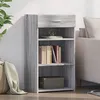 Image de vidaXL Buffet sonoma gris 50x42,5x93 cm bois d'ingÃ©nierie