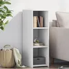 Image de vidaXL Buffet blanc 30x41x93 cm bois d'ingÃ©nierie