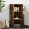 Image de vidaXL Buffet chêne fumé 40x41x93 cm bois d'ingénierie846352