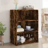 Image de vidaXL Buffet chêne fumé 70x41x93 cm bois d'ingénierie846373