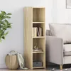 Image de vidaXL Buffet chêne sonoma 30x41x124 cm bois d'ingénierie846378