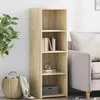 Image de vidaXL Buffet chêne sonoma 40x41x124 cm bois d'ingénierie846385