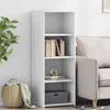 Image de vidaXL Buffet haut blanc 45x41x124 cm bois d'ingénierie846390