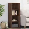 Image de vidaXL Vidaxl Buffet Haut Chêne Marron 45x41x124 Cm Bois D'ingénierie
