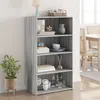Image de vidaXL Buffet haut sonoma gris 70x41x124 cm bois d'ingénierie846409