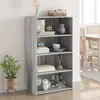 Image de vidaXL Buffet haut sonoma gris 70x41x124 cm bois d'ingÃ©nierie