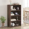 Image de vidaXL Buffet haut chêne marron 70x41x124 cm bois d'ingénierie846410
