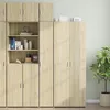 Image de vidaXL Armoire de rangement mince chêne sonoma 30x42,5x225 cm3281261
