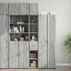 Image de vidaXL Armoire de rangement mince sonoma gris 30x42,5x225 cm3281271