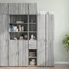 Image de vidaXL Armoire de rangement mince sonoma gris 30x42,5x225 cm