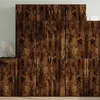Image de vidaXL Armoire de rangement chêne fumé 70x42,5x225cm bois d'ingénierie3281333