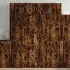 Image de vidaXL Armoire de rangement chêne fumé 80x42,5x225cm bois d'ingénierie3281354