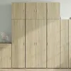 Image de vidaXL Buffet haut chêne sonoma 80x42,5x249 cm bois d'ingénierie3281366