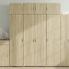 Image de vidaXL Buffet haut chêne sonoma 80x42,5x185 cm bois d'ingénierie3281436