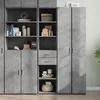 Image de vidaXL Buffet haut gris béton 40x42,5x185 cm bois d'ingénierie3281444