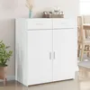 Image de vidaXL Buffet blanc 80x42,5x93 cm bois d'ingénierie3281469