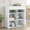 Image de vidaXL Buffet blanc 80x42,5x93 cm bois d'ingÃ©nierie
