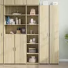 Image de vidaXL Buffet haut chêne sonoma 40x41x185 cm bois d'ingénierie3281668