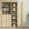 Image de vidaXL Buffet haut chÃªne sonoma 45x41x185 cm bois d'ingÃ©nierie