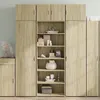 Image de vidaXL Buffet haut chêne sonoma 70x41x185 cm bois d'ingénierie3281689