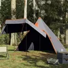 Image de vidaXL Tente de camping tipi 5 personnes gris imperméable4009409
