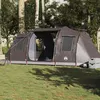 Image de vidaXL Tente de camping tunnel 4 personnes marron imperméable4009414