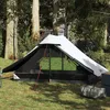 Image de vidaXL Vidaxl Tente De Camping 2 Personnes Blanc Tissu Occultant Imperméable