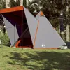 Image de vidaXL Vidaxl Tente Familiale Tipi 6 Personnes Gris Imperméable