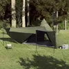 Image de Tente Familiale Tipi 6 Personnes Vert Olive Imperméable