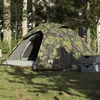 Image de vidaXL Vidaxl Tente De Camping À Dôme 3 Personnes Camouflage Imperméable
