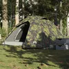 Image de vidaXL Vidaxl Tente De Camping À Dôme 4 Personnes Camouflage Imperméable