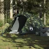 Image de vidaXL Tente de camping tunnel 3 personnes camouflage imperméable4009629