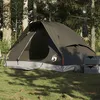 Image de vidaXL Vidaxl Tente De Camping À Dôme 2 Personne Marron Imperméable